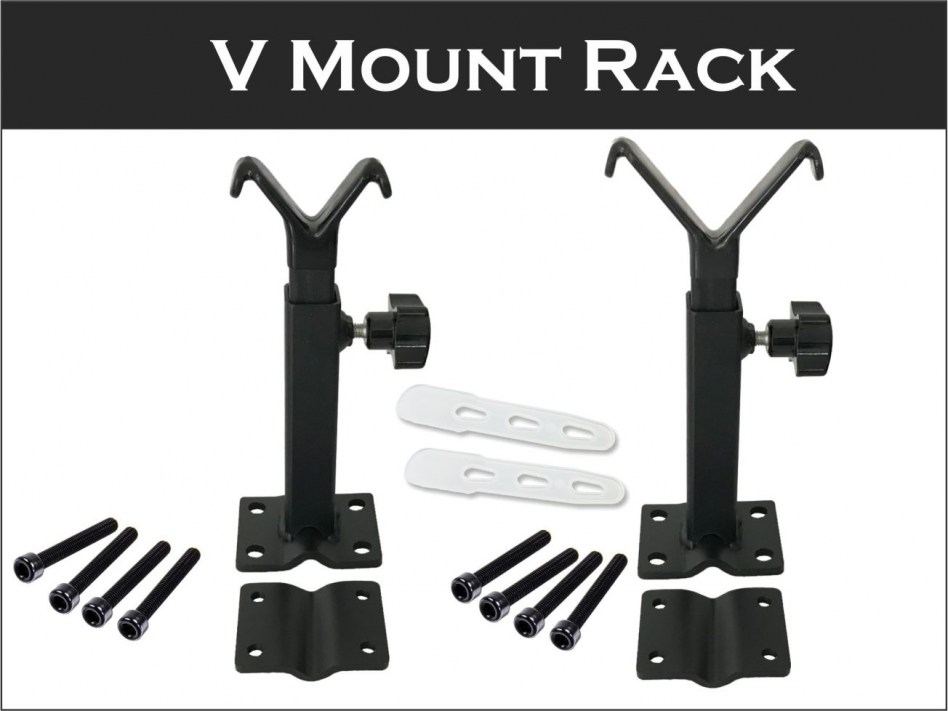 SmartRest V Mount Gun Rack For Quad Bikes, ATVs and UTVs